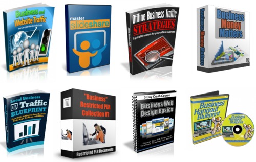 Product picture Start To Enjoy 18 PLR Business Ebooks